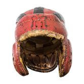 Vintage american football helmet