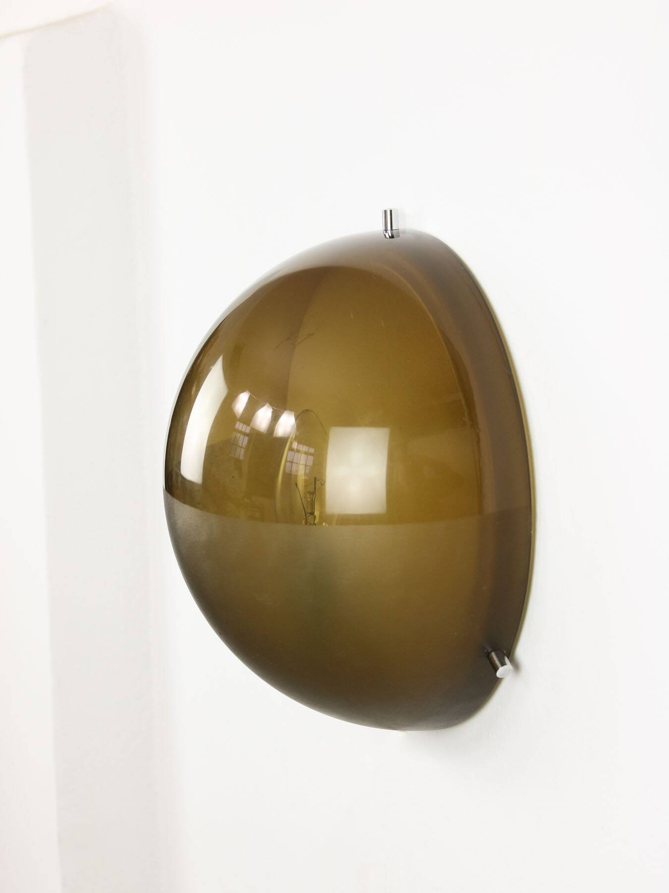Mid-Century Modern Italian Demi Sconce by Gio Ponti for Guzzini, 1970s
