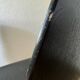 90s designer chairs in lacquered curved wood (X2)