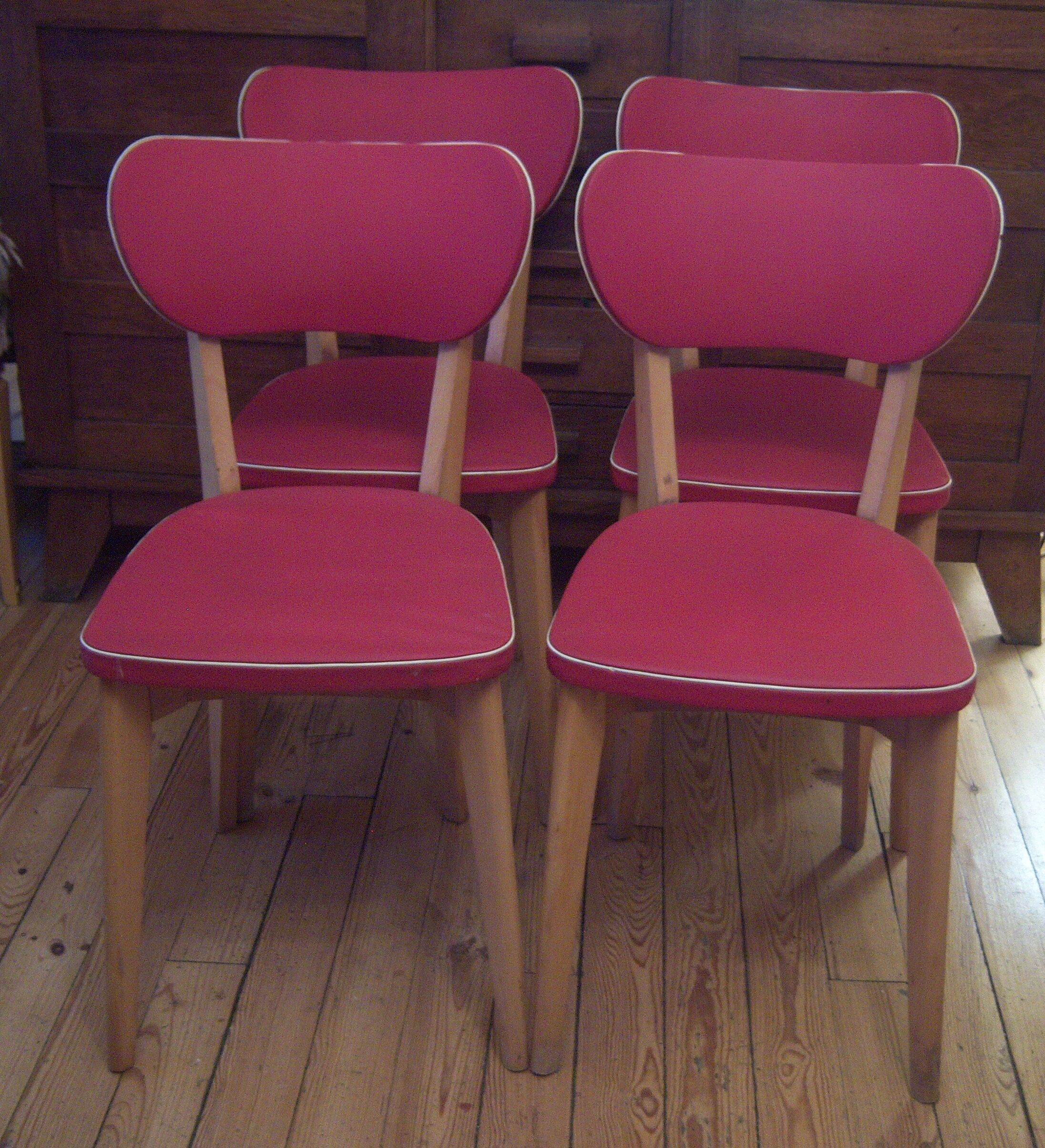 4 vintage chairs