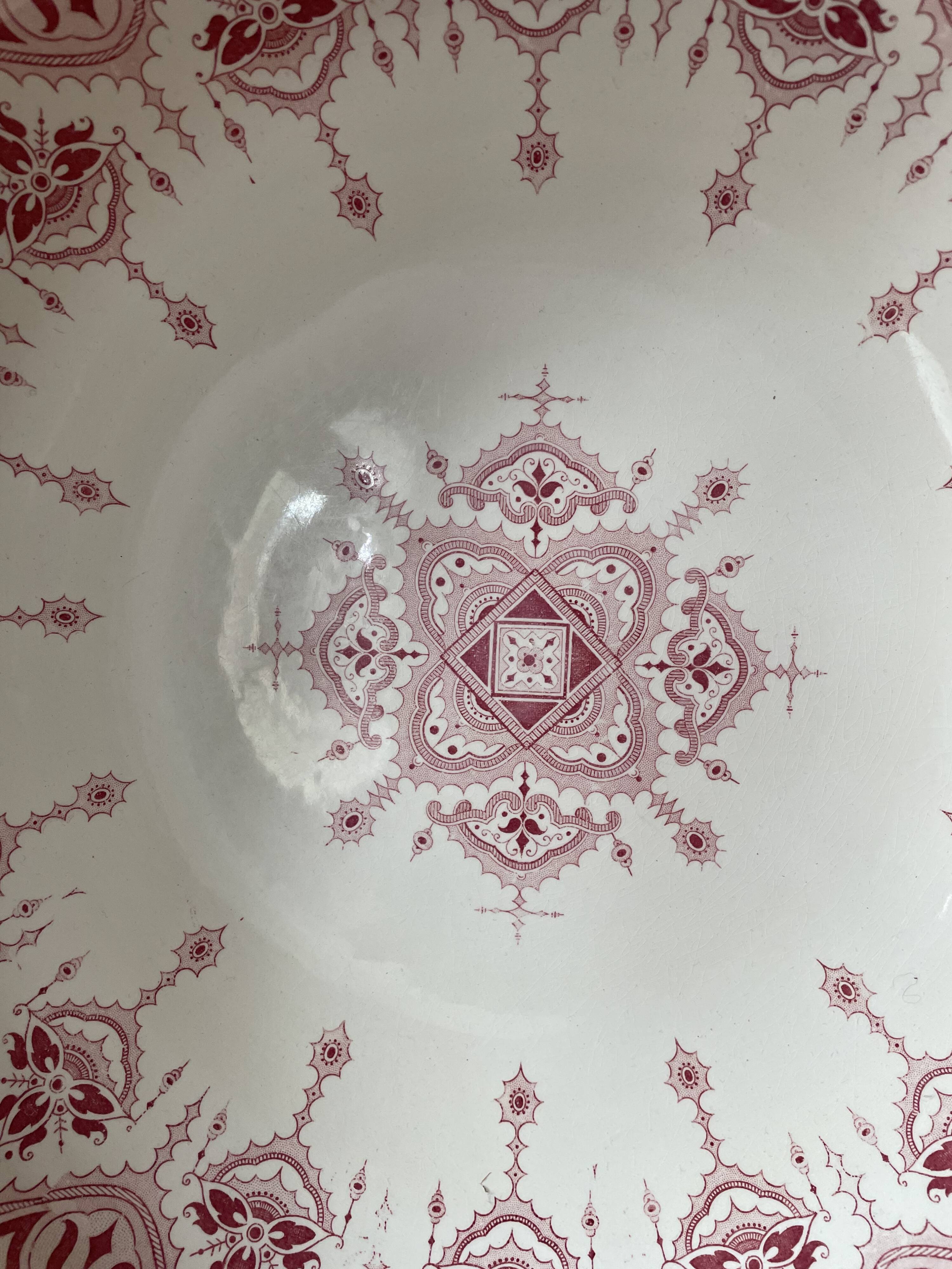 Basin Sarreguemines, Calcutta collection