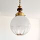 Large Mid-Century Murano Glass Pendant / Ceiling Lamp from Mazzega, Italy, 1970s