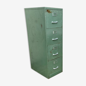 Metal column 4 drawers, 70s