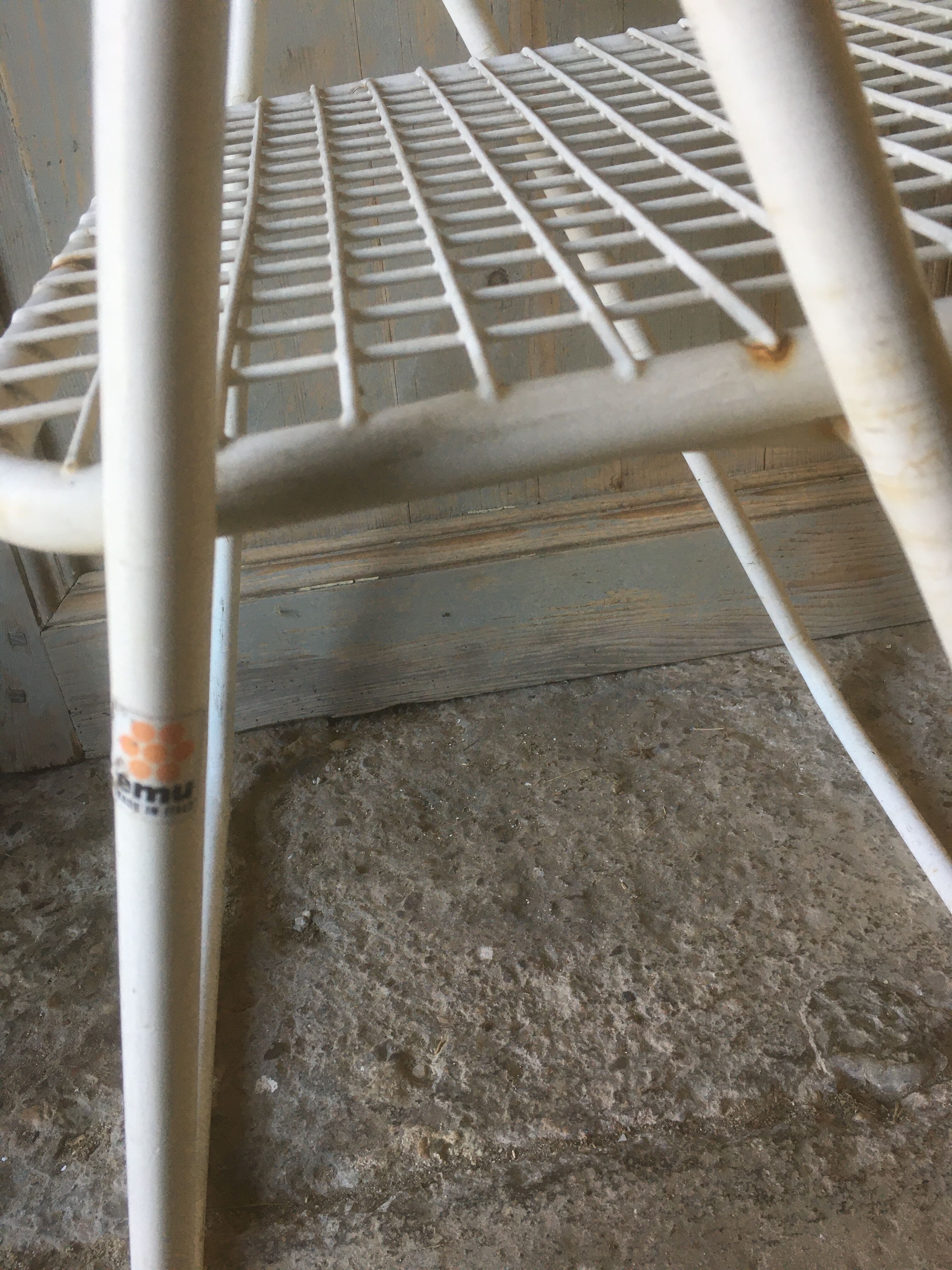Chaise pliante "emu" en fer années 60/70