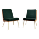 Paire de fauteuils “Early Boomerang” attribués à Hans Mitzlaff & Eugen