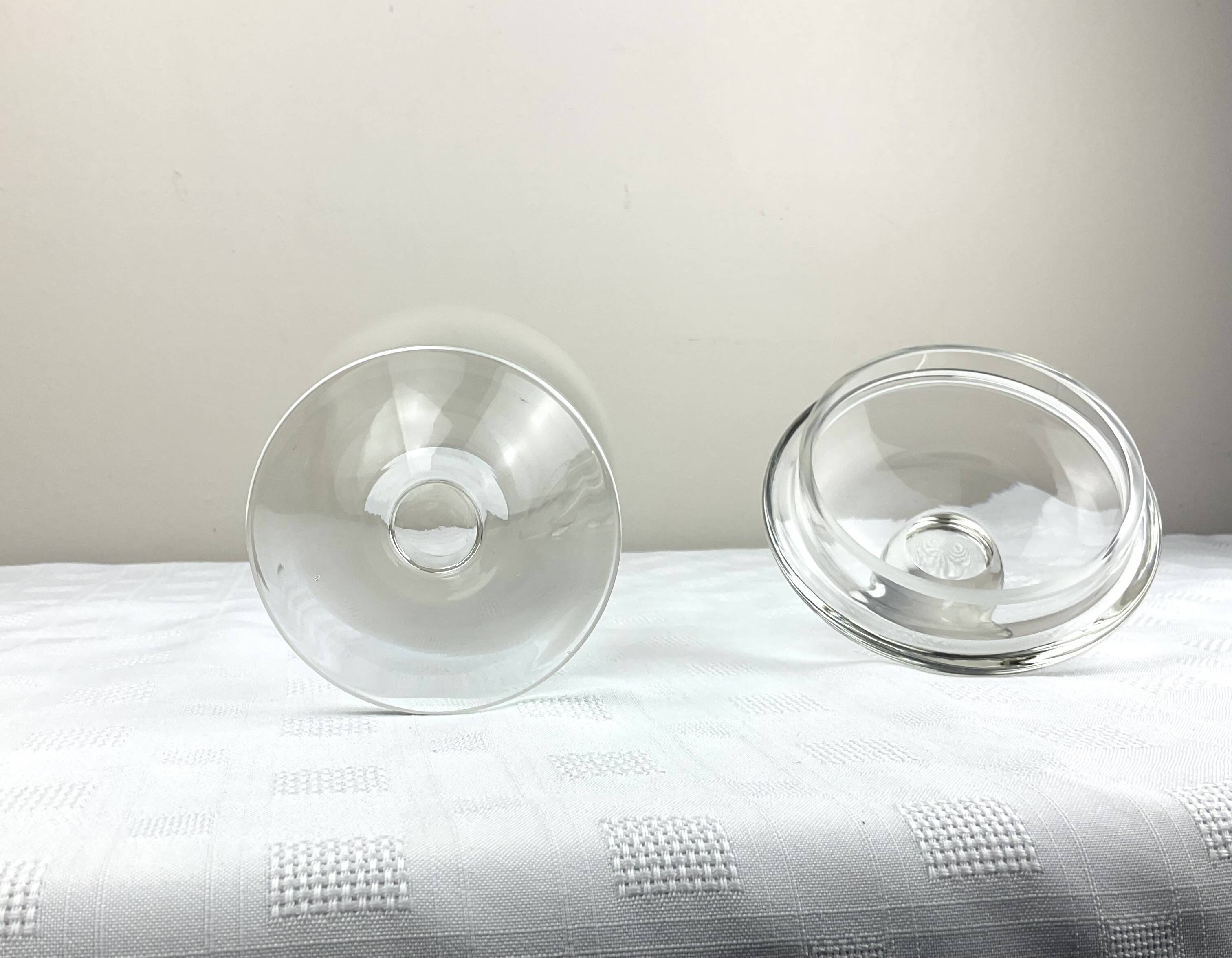 Glass chalice candy box