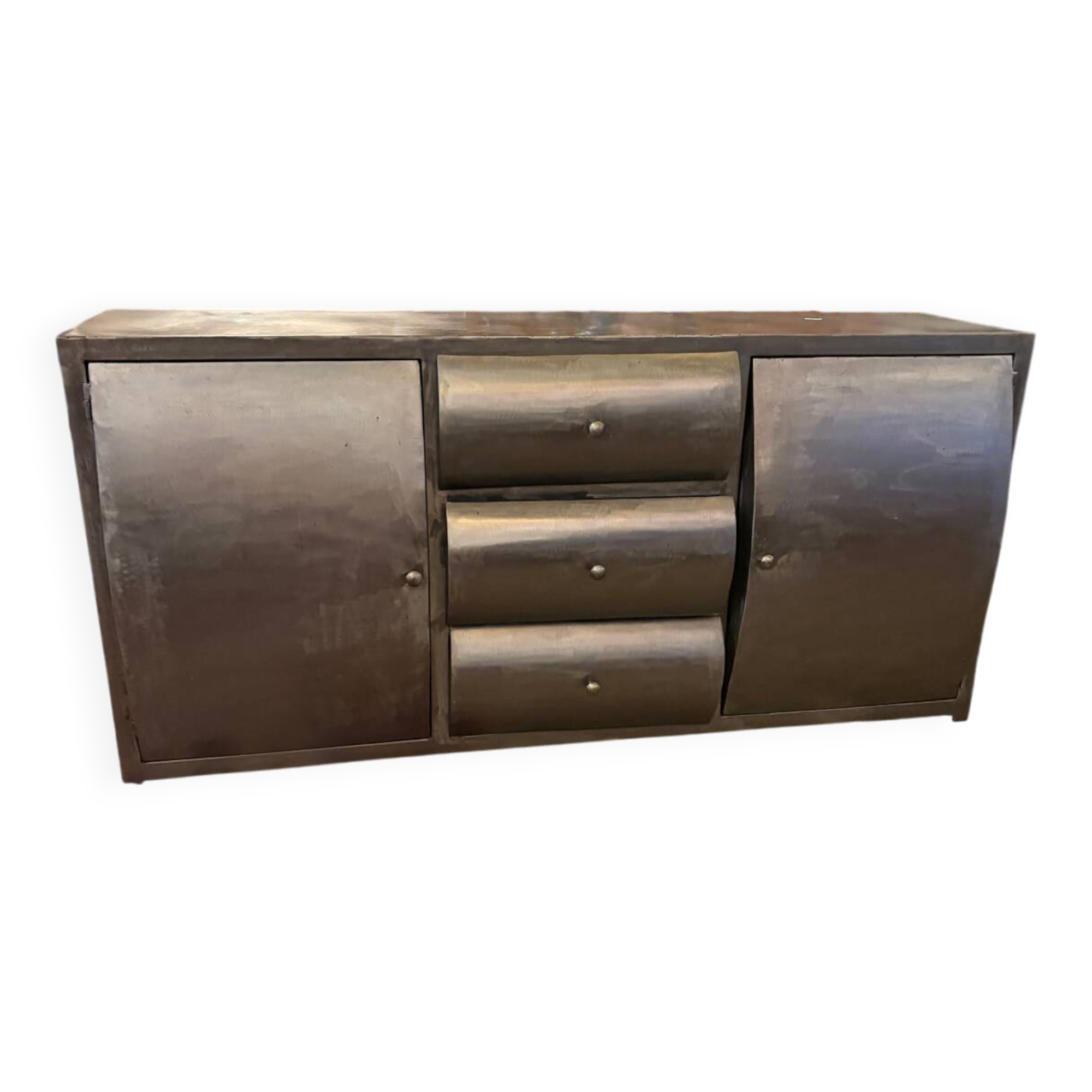 Industrial furniture in steel