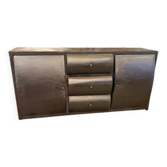 Industrial furniture in steel