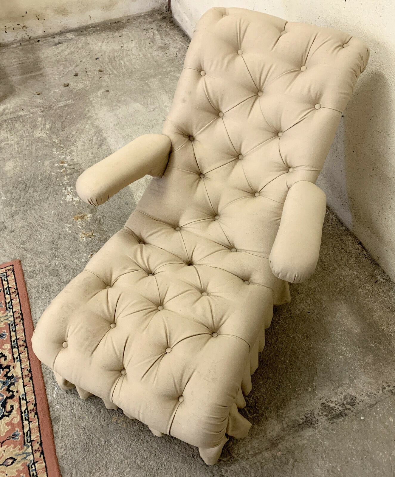 Chaise longue era Napoleon III around 1850