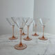 Stemmed glasses