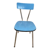 Chaise formica bleu