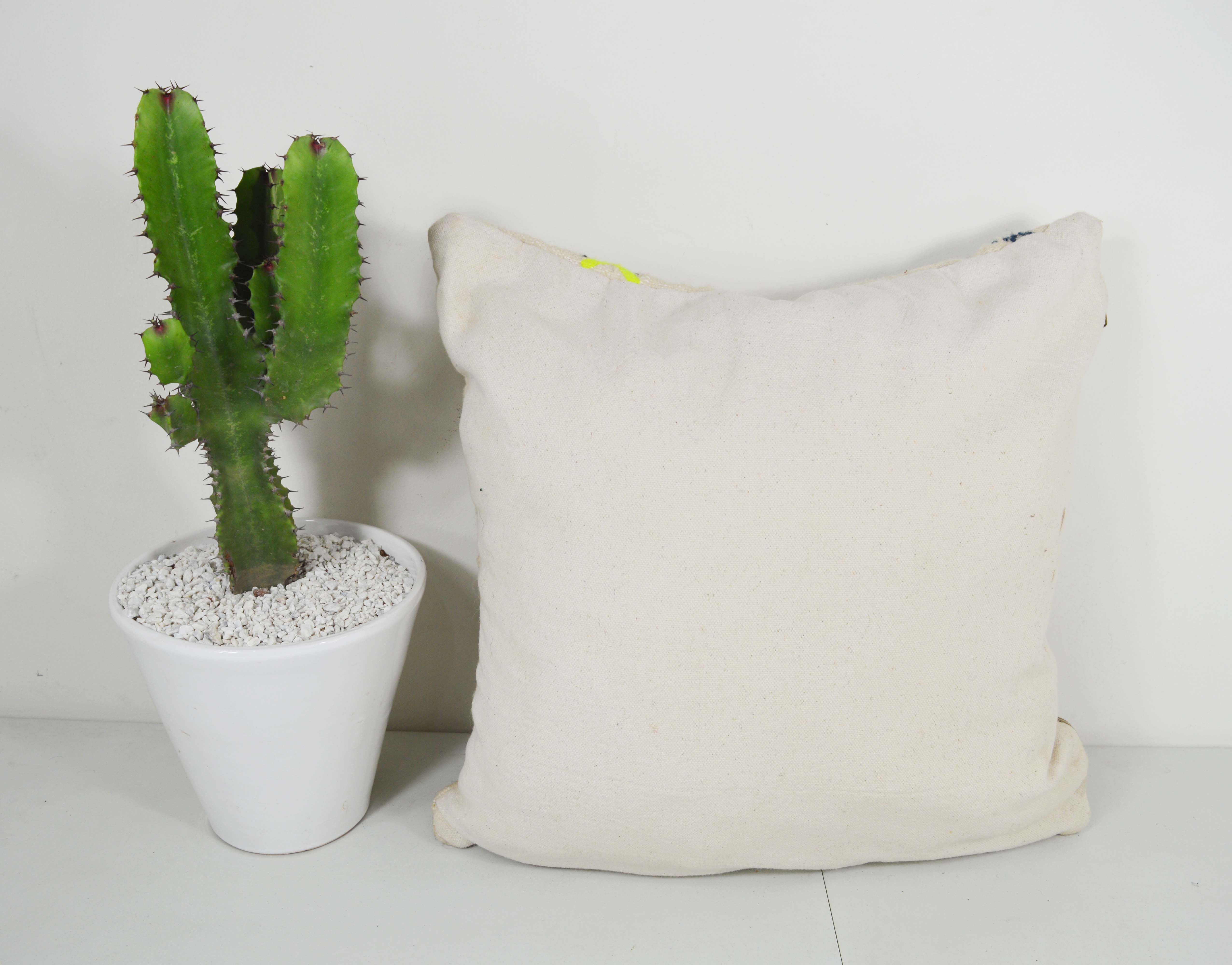 Moroccan Berber cushion Kilim Tribal Symbols