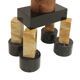 Ettore Sottsass Contemporary Modern Pair of Mod, "Demistella" Italian Conso