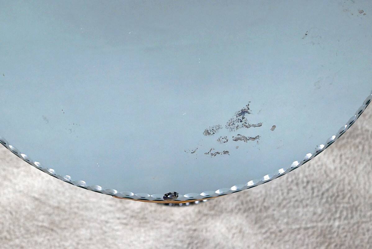 Walnut mirror coffee table – 1940