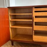 Mid-century solid wood buffet