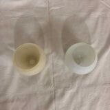 Pair of old ball lampshade