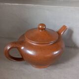Old stoneware teapot