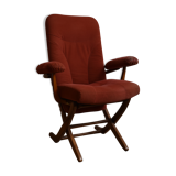 Fauteuil relax vintage ancien scandinave réglable ajustable