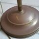Articulated brass floor lamp