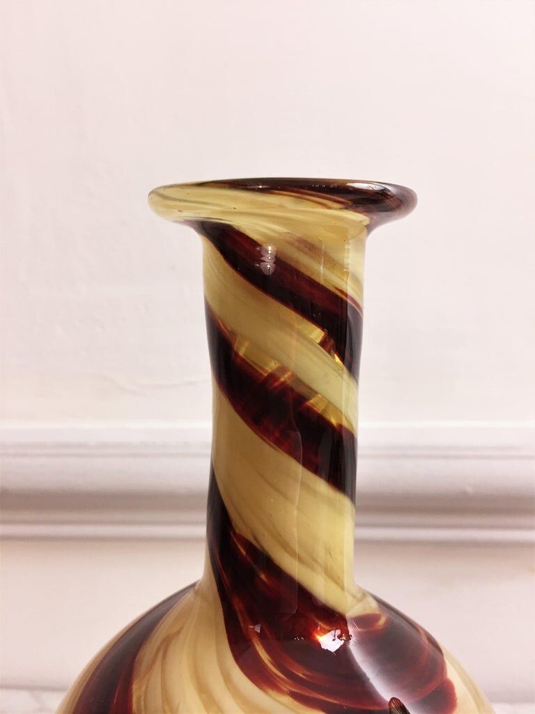 Pair of Murano inspired vase, nineteenth century