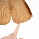 Lustre « Shichi » Uchiwa par Ingo Maurer pour Design M, années 1970
