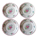 4 dessert plates Lunéville Kg street lamp