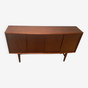 Scandinavian Teak Sideboard Madsen HP Hansen 60s