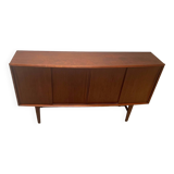 Scandinavian Teak Sideboard Madsen HP Hansen 60s