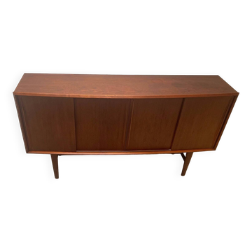Enfilade scandinave en teck Madsen HP Hansen années 60
