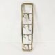 Art Deco brass wall hanger, Austria, 1940s.