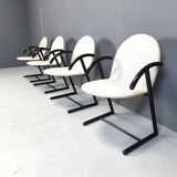 Postmodern dining chairs, 1980s