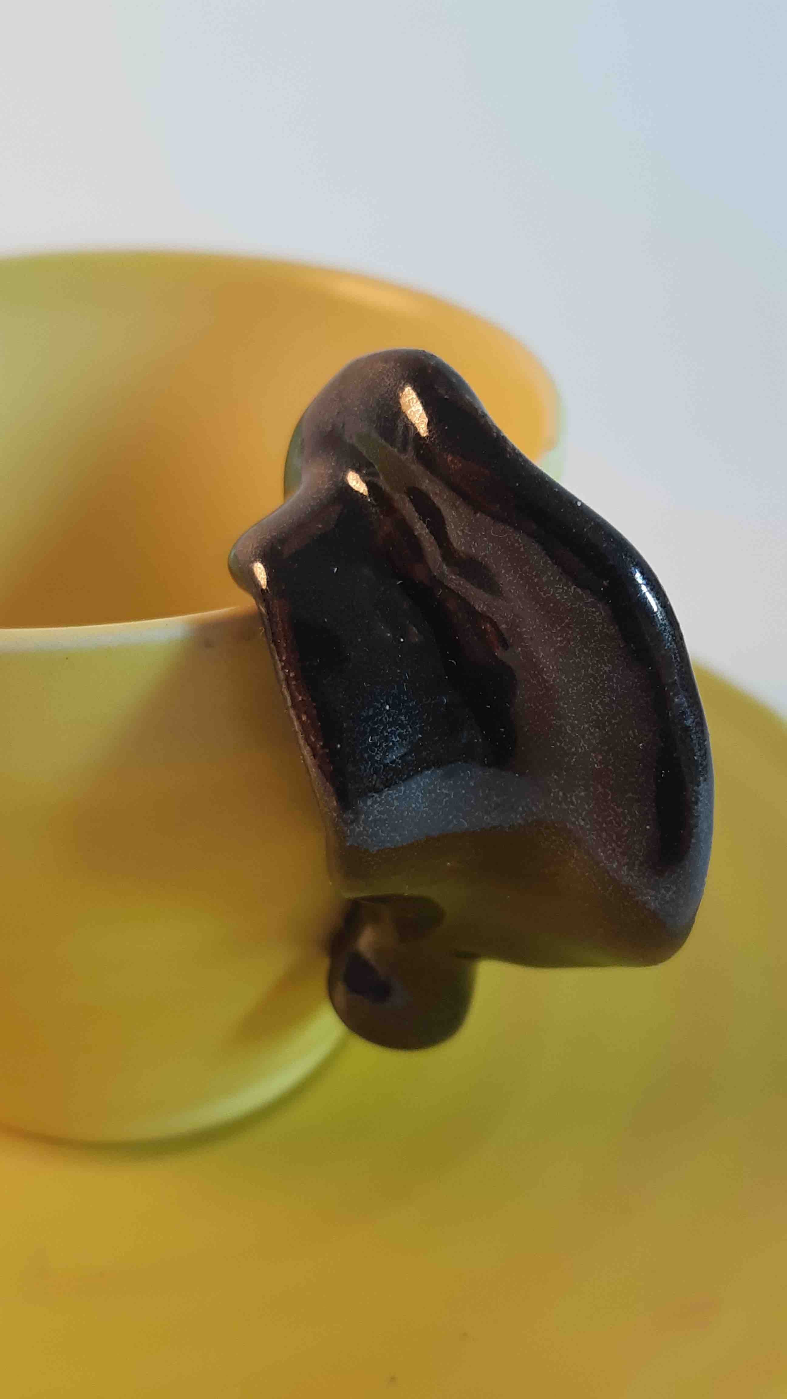 Tea set in vintage ceramic design 60s