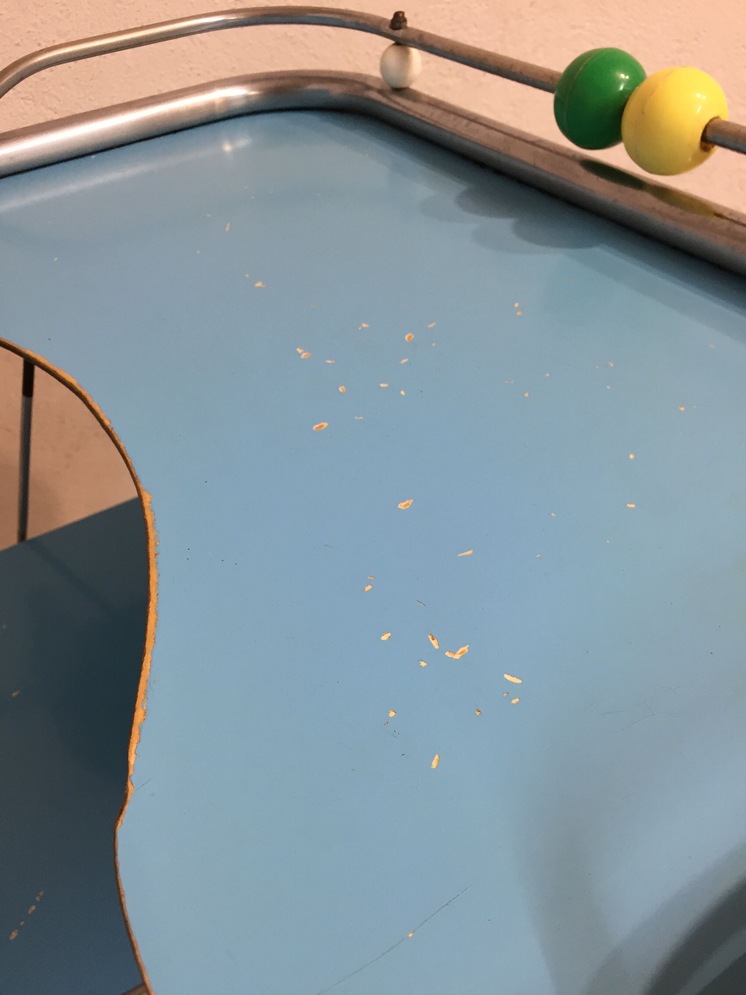 Chair high vintage formica 1960