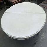 Louis XVI style table with extendable element.