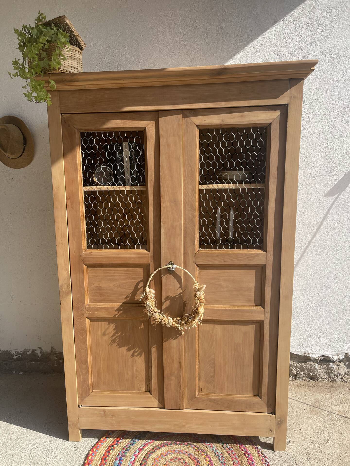 Armoire parisienne /vaisselier/bibliothèque
