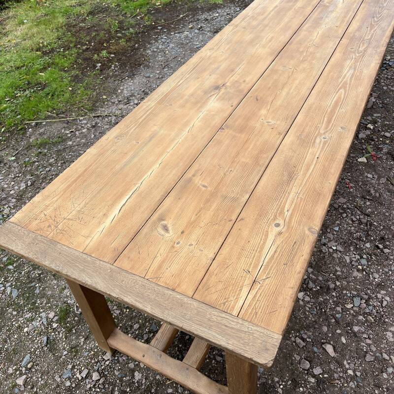 Antique farmhouse table