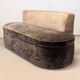 Velvet bench from Boucheron Paris.