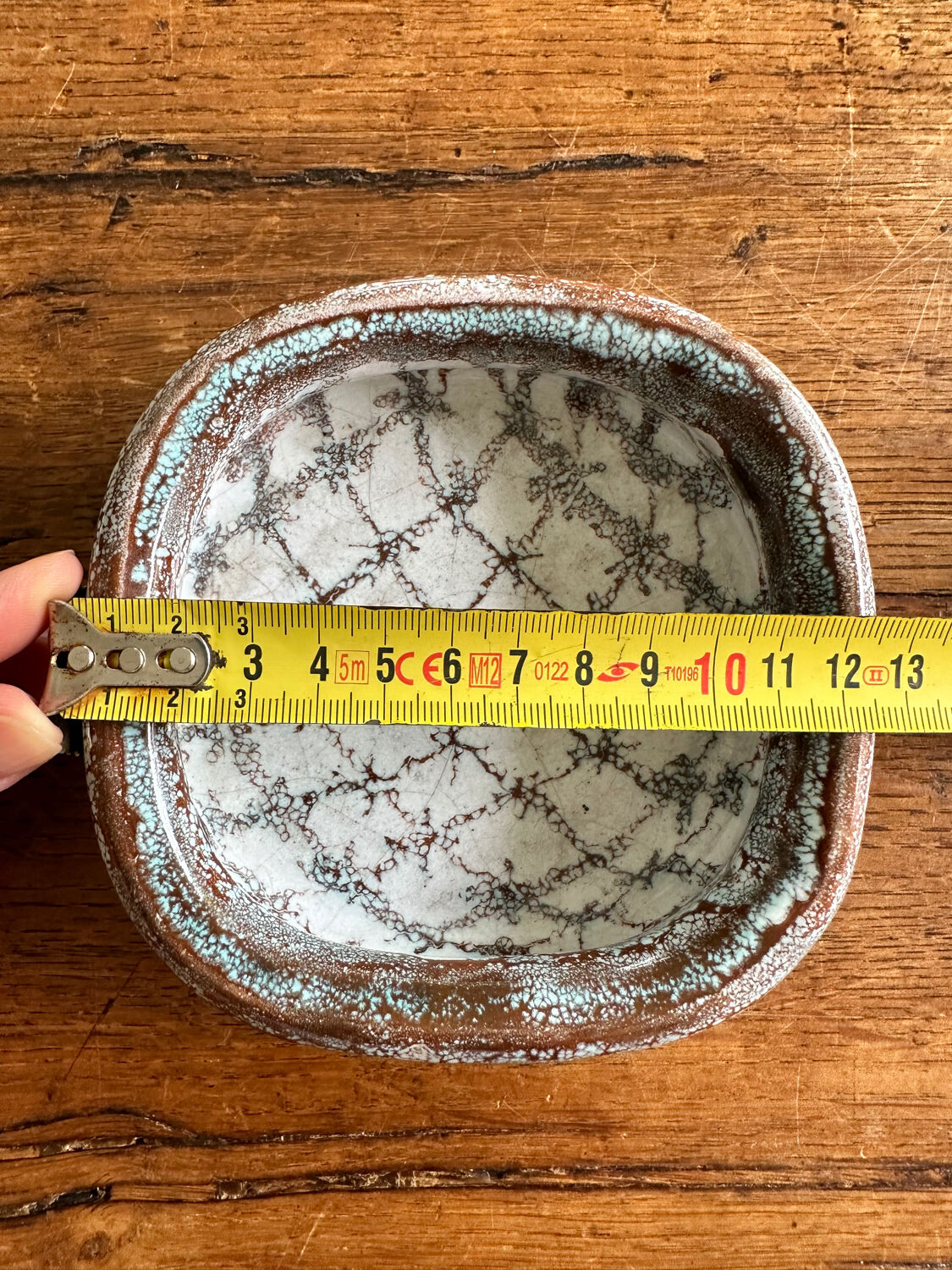 Small ceramic cup with Cazaux cross decoration