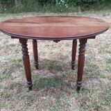 Extendable round table 164 cm