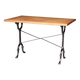 Table de bistrot vintage, estampillée LAFA Aurillac.