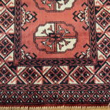 Oushak vintage carpet 34x75cm