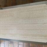Coffee table and travertine