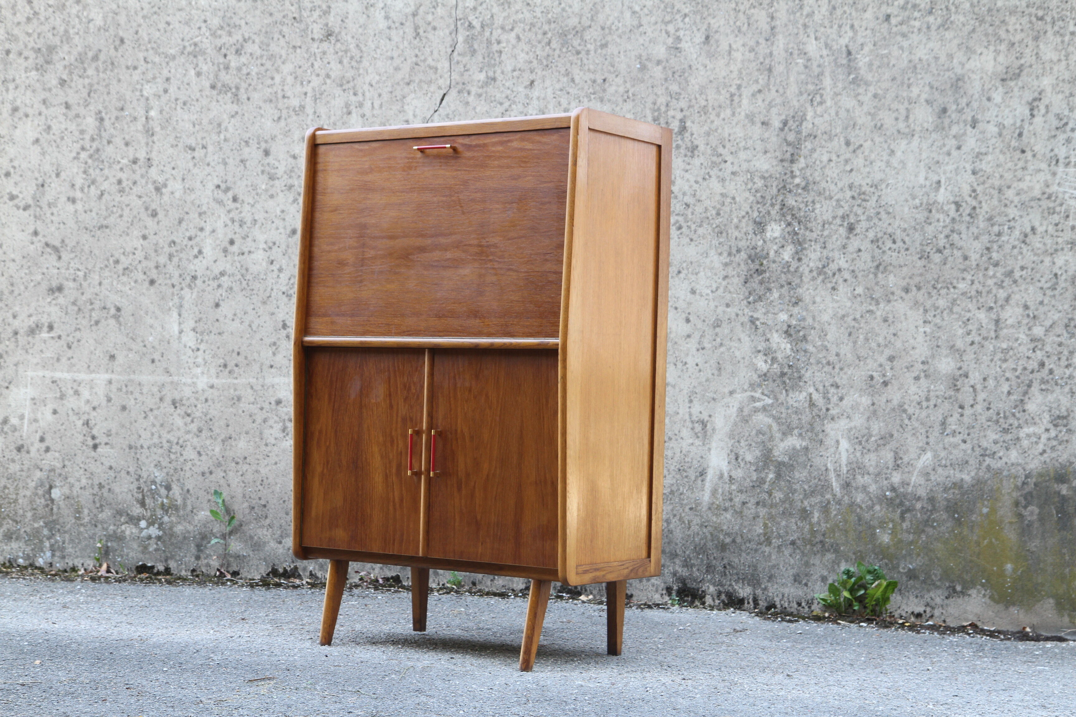 French vintage writing desk of the 1950s
