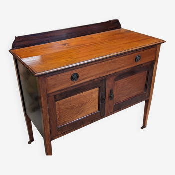 Small English mahogany sideboard