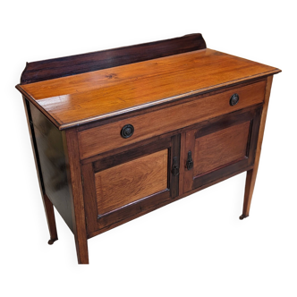 Small English mahogany sideboard