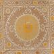Tapis noué à la main, tapis turc vintage 122x142 cm
