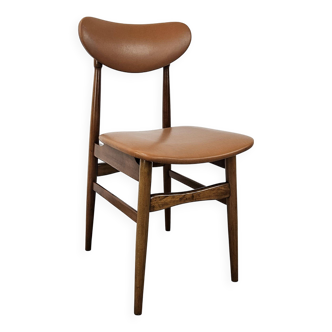 Chaise scandinave en teck, années 1970