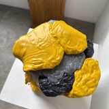 Resin fish sculpture