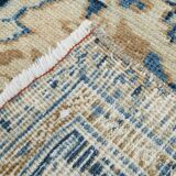 Grand tapis persan ancien bleu marine, 293 x 391 cm