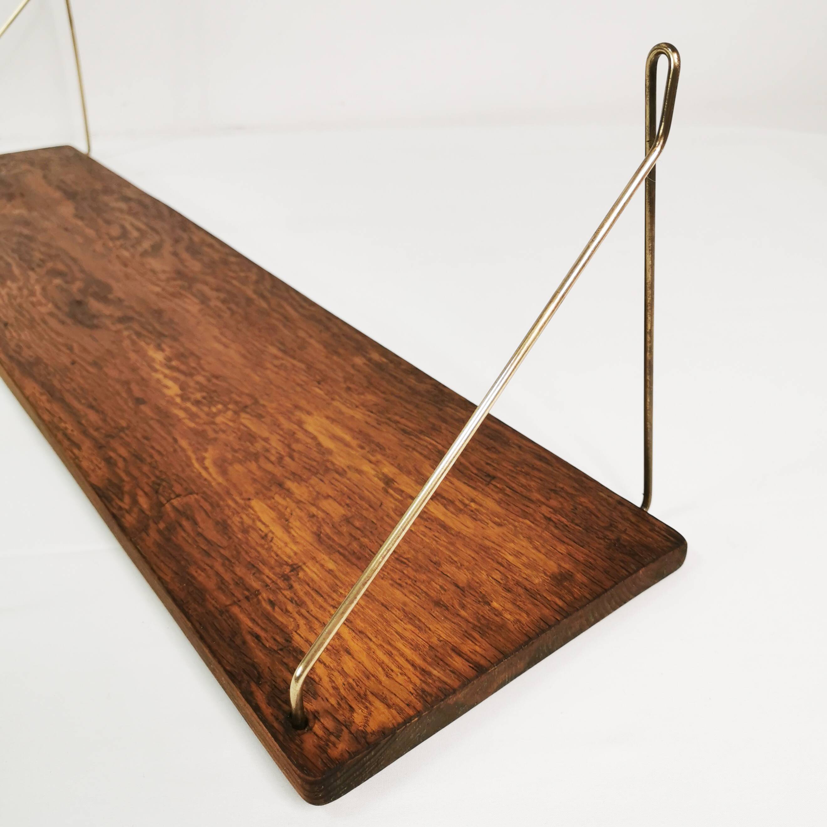 Minimalist wall shelf, Denmark, 1960s